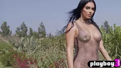 تشغيل تعري في الهواء الطلق مع جبهة مورو كايتلين أندرسون مفلس
