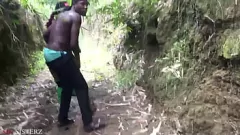 Reproduzir Big Ass Black Ebony Wife leva Bbccock em Public Doggystyle