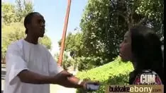Jouer Hot ebony tree gang upspang fun racial 4