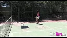 Odtwórz Tenis ziemny Missy przeciwstawia się skręceniom pijackim hulankom 069